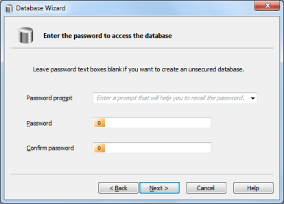 passwords plus database location